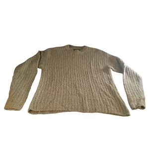 Alfred Sung collection Crew Neck Sweater Women Sz M Tight Knit Wool Casual‎ Work